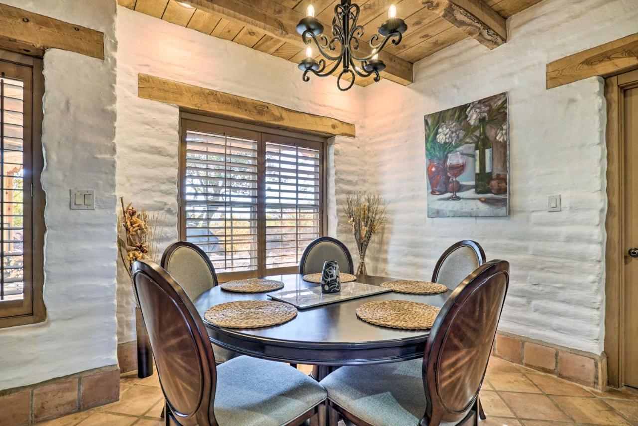 Las Cruces Home La Casa Blanca With Courtyard Luaran gambar