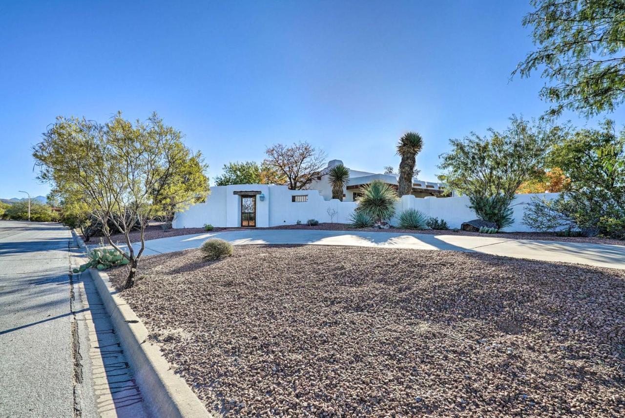 Las Cruces Home La Casa Blanca With Courtyard Luaran gambar
